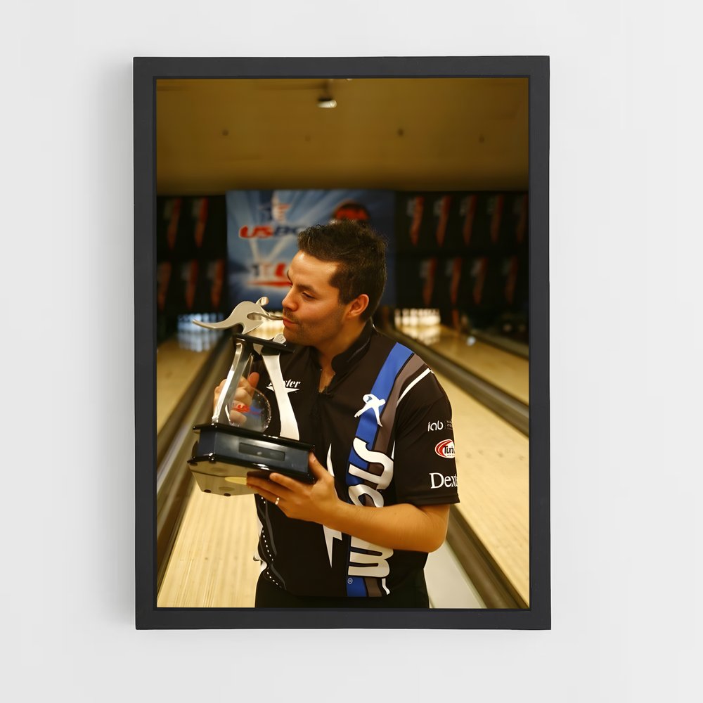 Poster Jason belmonte – affiche Bowling (vue 2)